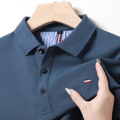 Polo Classique À Manches Courtes Avec Col Boutonné Pour Homme | Idéal Pour Un Usage Quotidien