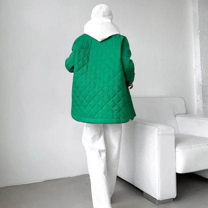 Chaqueta Larga con Cierre de Presión para Mujer | Ideal para Invierno