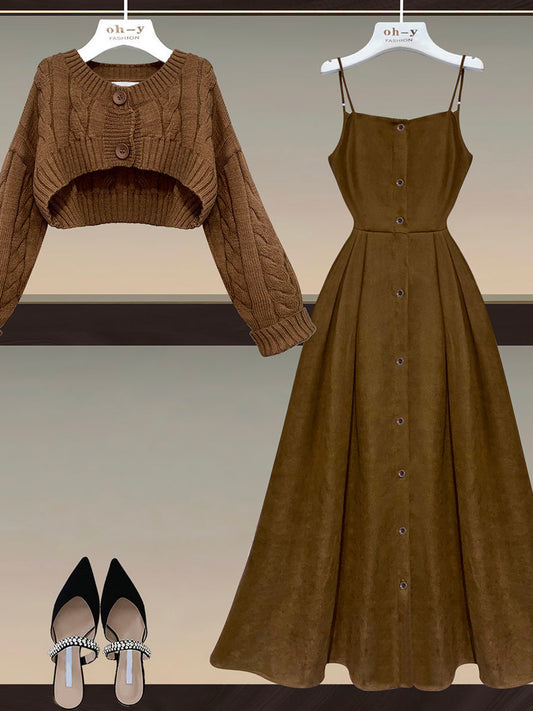 Conjunto De Dos Piezas Con Cintura Alta Para Mujer | Ideal Para Uso Diario Y Ocasiones Informales