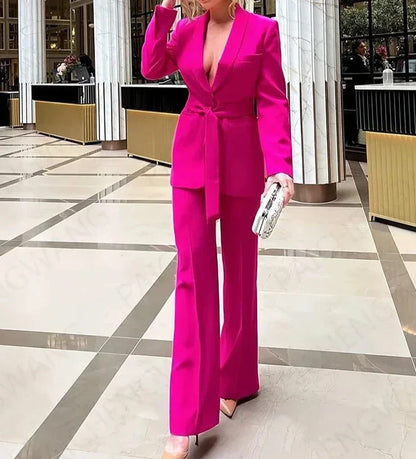 Conjunto de Dos Piezas con Top y Pantalón Coordinados para Mujer | Ideal para Todo el Año