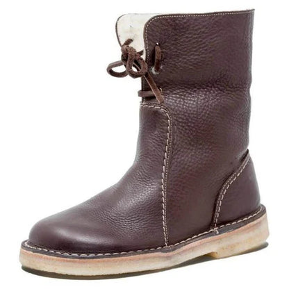 Botas de Invierno con Forro Interior y Suela Antideslizante para Mujer | Ideal para Días Fríos y Húmedos