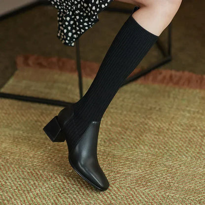 Botas Altas De Diseño Clásico Para Mujer | Ideal Para Uso Diario