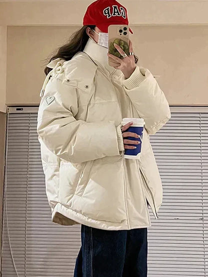 Chaqueta Acolchada con Capucha y Cierre de Cremallera para Mujer | Ideal para Invierno