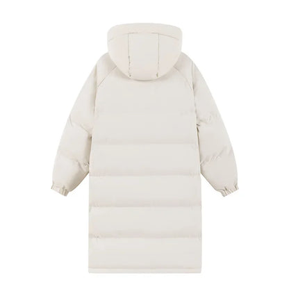 Chaqueta De Esquí Larga Con Capucha Para Adultos | Ideal Para Otoño E Invierno