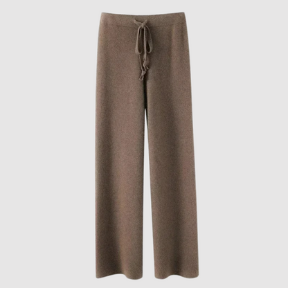 Pantalón De Talle Alto Con Piernas Anchas Para Mujer | Ideal Para Uso Diario