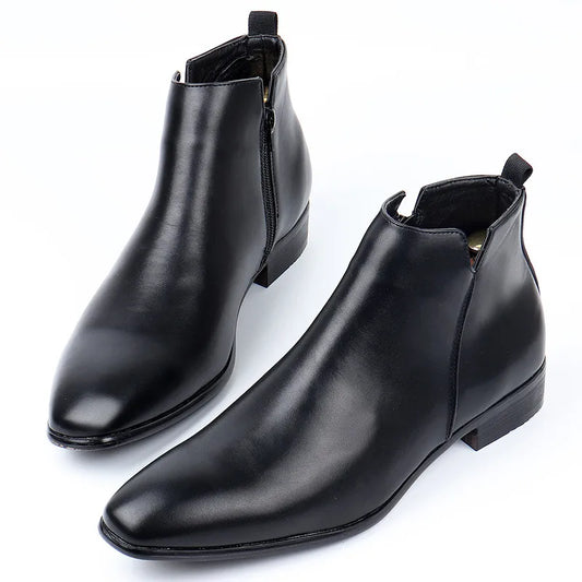 Botas Clásicas Con Diseño Formal Para Hombre | Ideal Para Uso Diario Y Eventos Especiales
