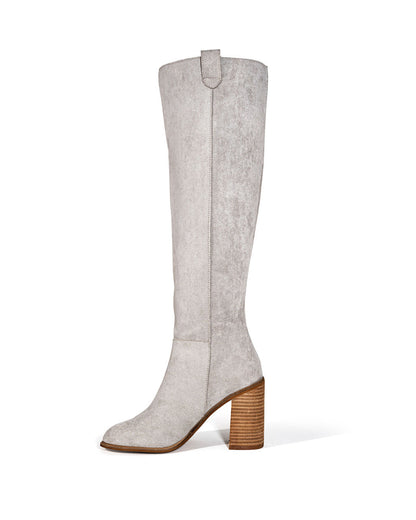 Botas Altas Con Diseño Slouch y Suela Resistente Para Mujer | Ideal Para Diferentes Ocasiones