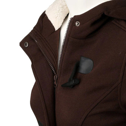 Abrigo Largo con Capucha para Mujer | Ideal para La Temporada Fría