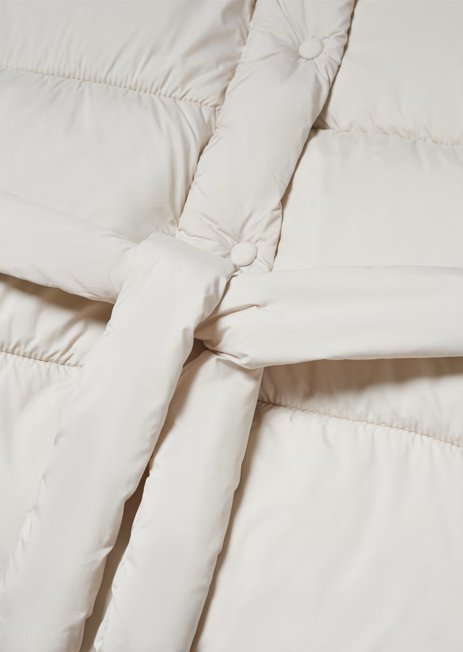 Parka Acolchada con Capucha para Mujer | Ideal para La Temporada Fría