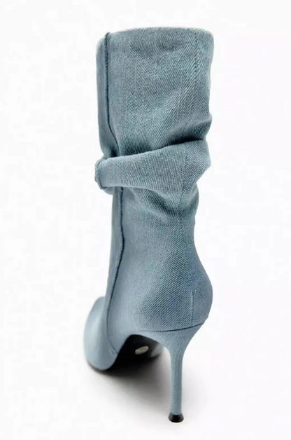 Botas De Tacón Alto para Mujer con Diseño Estructurado | Ideal para Uso Diario