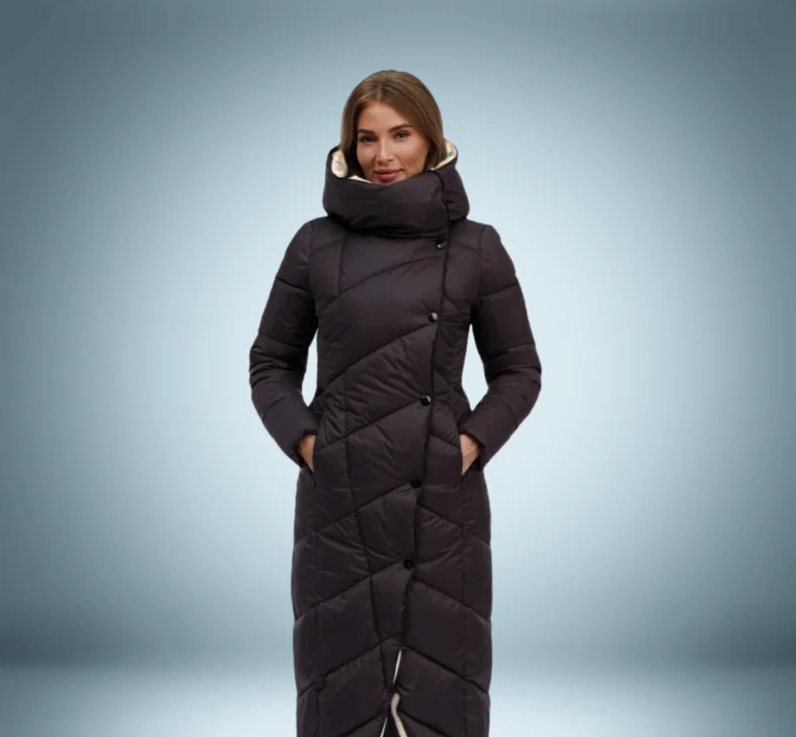 Parka con Cierre de Botones para Mujer | Ideal para Invierno