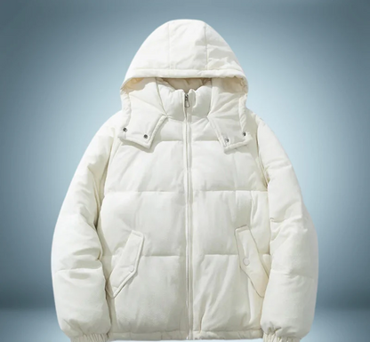 Abrigo Acolchado Con Capucha Integrada | Ideal Para Uso Diario En Invierno