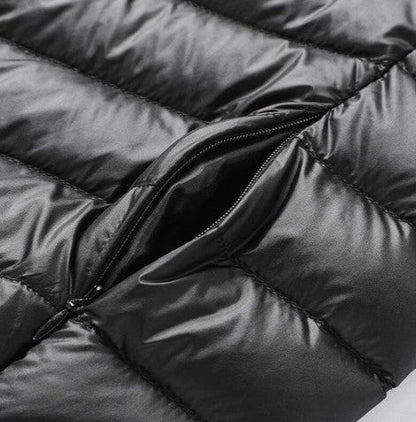 Chaqueta Con Cuello Alto y Cierre de Cremallera Para Mujer | Ideal Para La Temporada Fría