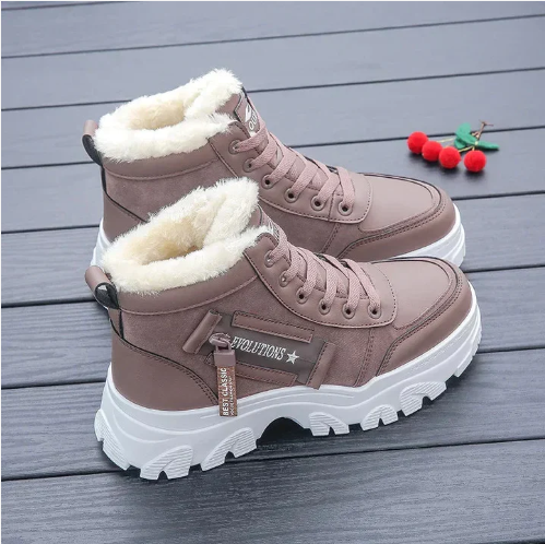 Botas De Invierno Con Diseño Robusto Para Mujer | Ideal Para Días Fríos