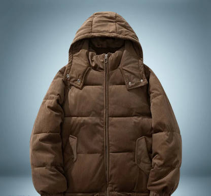 Abrigo Acolchado Con Capucha Integrada | Ideal Para Uso Diario En Invierno