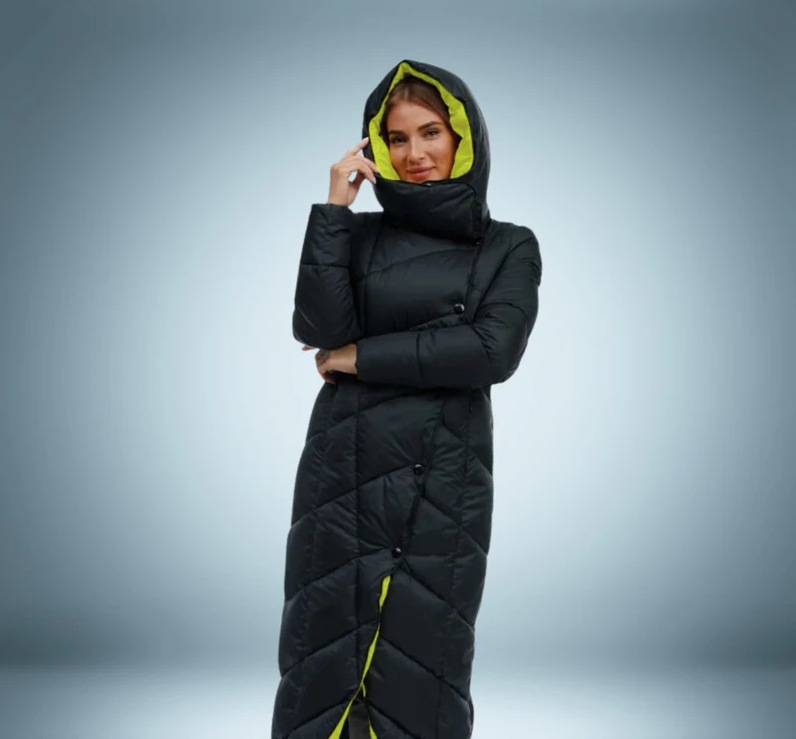 Parka con Cierre de Botones para Mujer | Ideal para Invierno