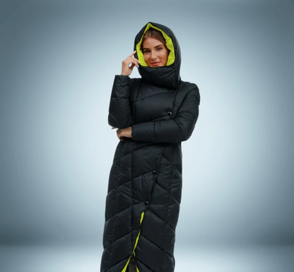 Parka con Cierre de Botones para Mujer | Ideal para Invierno