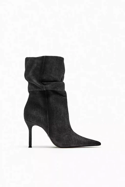 Botas De Tacón Alto para Mujer con Diseño Estructurado | Ideal para Uso Diario