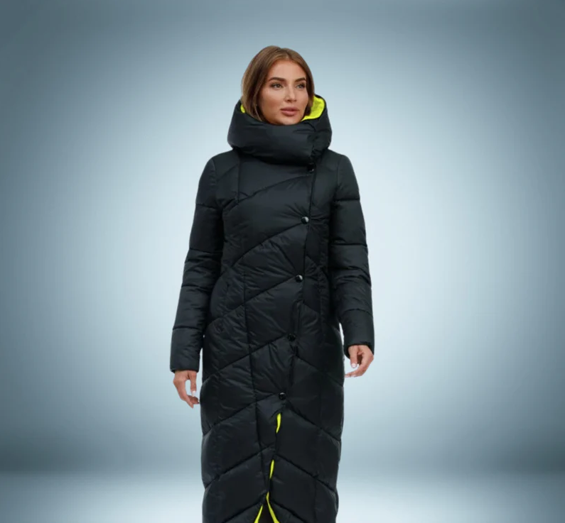 Parka con Cierre de Botones para Mujer | Ideal para Invierno