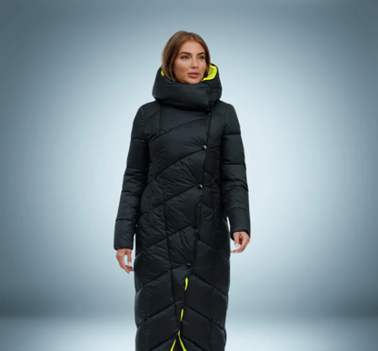 Parka con Cierre de Botones para Mujer | Ideal para Invierno