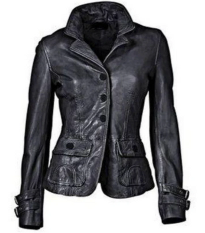 Chaqueta Corta con Cierre Frontal para Mujer | Ideal para Uso Diario