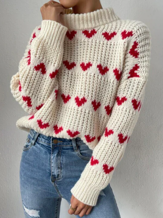 Jersey con Cuello Redondo para Mujer | Ideal para Otoño e Invierno