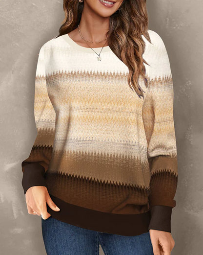 Jersey de Punto a Rayas para Mujer | Ideal para Uso Diario