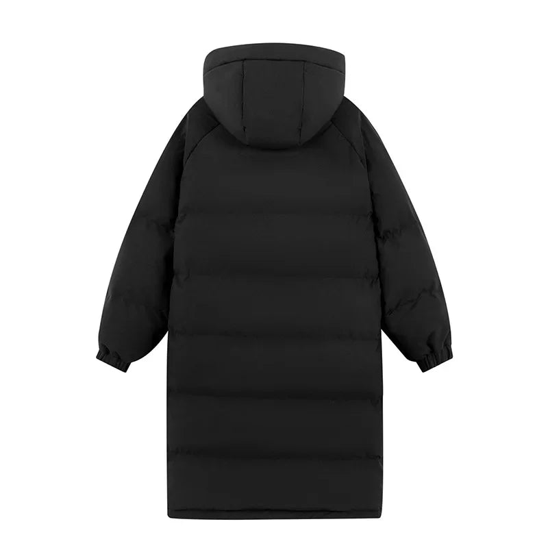 Chaqueta De Esquí Larga Con Capucha Para Adultos | Ideal Para Otoño E Invierno