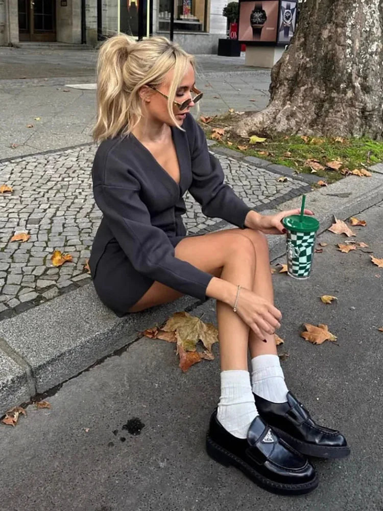 Conjunto Coordinado De Punto Para Mujeres | Ideal Para Uso Diario Y Momentos Informales