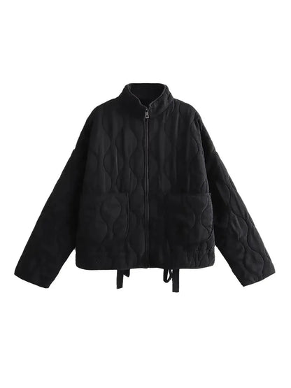 Chaqueta Acolchada con Corte Amplio para Mujer | Ideal para Otoño E Invierno