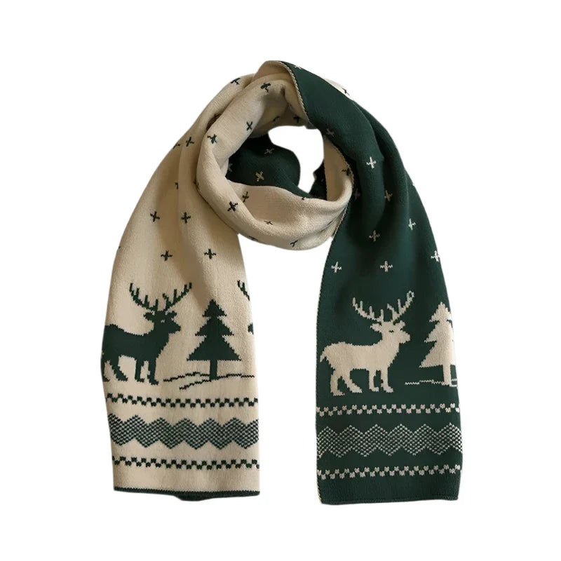 Bufanda De Invierno Con Diseño Reversible Para Adultos | Ideal Para Temporada Invernal Y Uso Diario