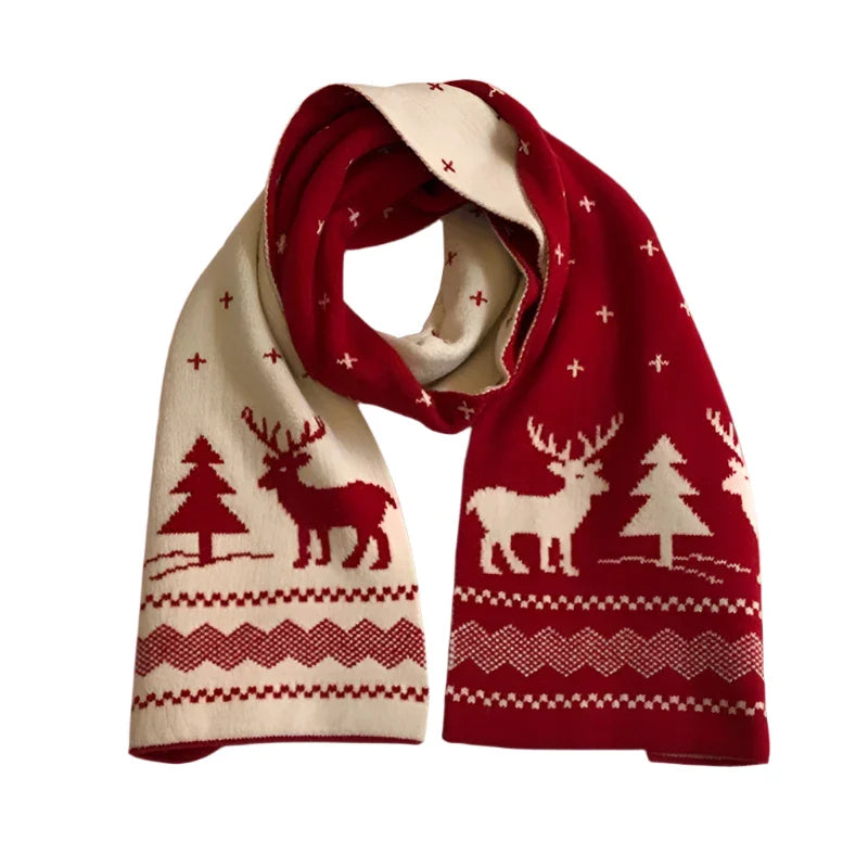 Bufanda De Invierno Con Diseño Reversible Para Adultos | Ideal Para Temporada Invernal Y Uso Diario