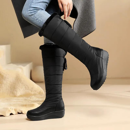Botas Altas de Invierno para Mujer con Forro Suave | Ideal para Días Fríos