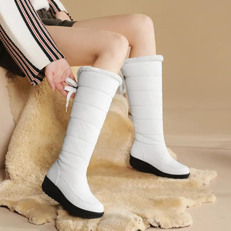 Botas Altas de Invierno para Mujer con Forro Suave | Ideal para Días Fríos