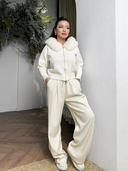 Chaqueta Con Capucha Y Cierre Frontal Para Mujer | Ideal Para Temporada Fría