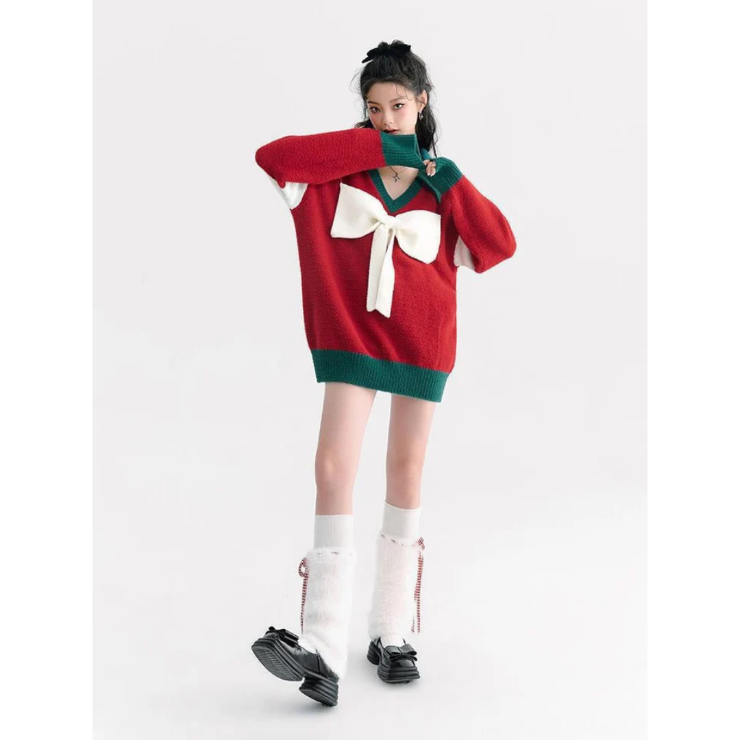 Jersey con Motivo Invernal para Mujer | Ideal para el Invierno