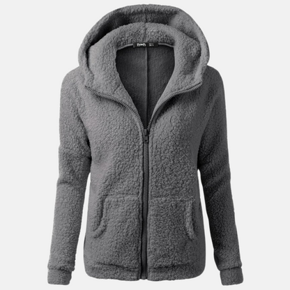 Chaqueta Larga con Capucha para Mujer | Ideal para Uso Diario en Días Frescos