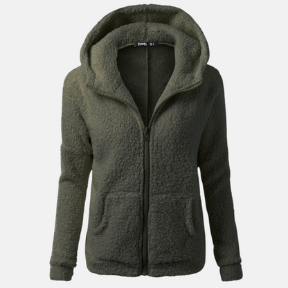 Chaqueta Larga con Capucha para Mujer | Ideal para Uso Diario en Días Frescos