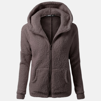 Chaqueta Larga con Capucha para Mujer | Ideal para Uso Diario en Días Frescos