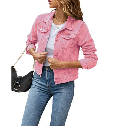 Chaqueta Corta Con Corte Oversize Para Mujer | Ideal Para Uso Diario En Ciudad O En Desplazamientos
