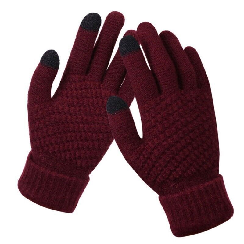 Guantes Con Motivo Texturizado Para Adultos | Ideal Para Invierno
