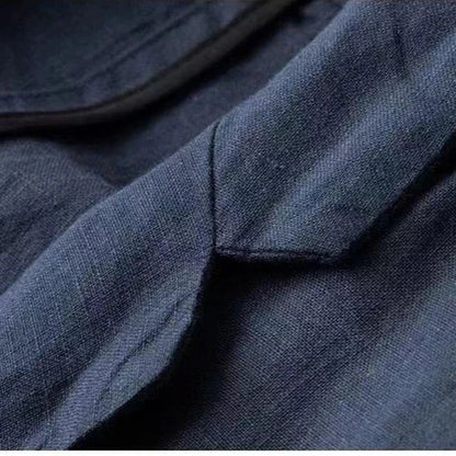 Conjunto Dos Piezas con Blazer de Corte Holgado y Pantalón Recto para Adultos | Ideal para Contextos Semi-Formales