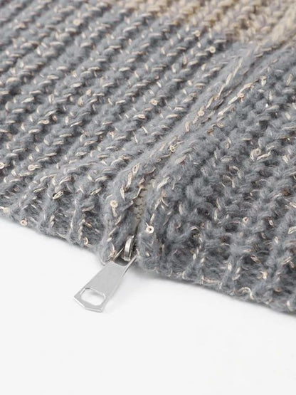 Jersey de Punto con Corte Recto y Detalles Decorativos para Mujer | Ideal para Uso Diario