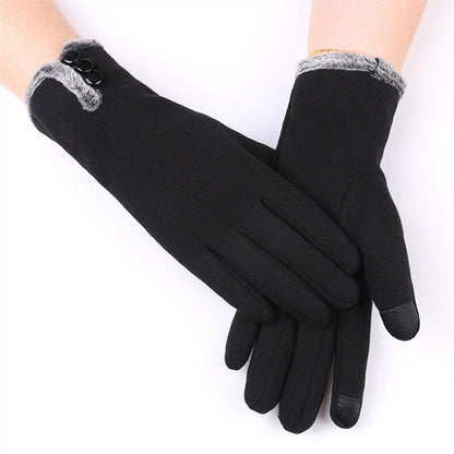 Guantes de Mujer con Función Táctil y Corte Ajustado | Ideal para Uso Diario en Invierno