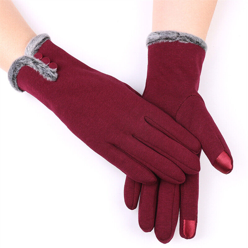 Guantes de Mujer con Función Táctil y Corte Ajustado | Ideal para Uso Diario en Invierno