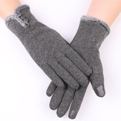 Guantes de Mujer con Función Táctil y Corte Ajustado | Ideal para Uso Diario en Invierno