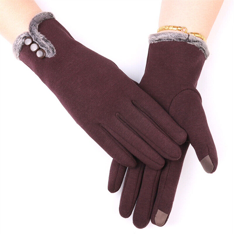 Guantes de Mujer con Función Táctil y Corte Ajustado | Ideal para Uso Diario en Invierno