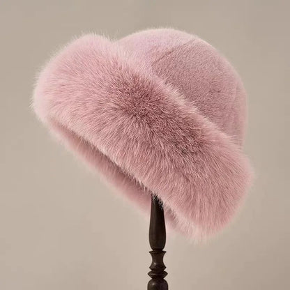 Gorro de Invierno con Borde Imitación Piel y Cobertura para Orejas | Ideal para Uso Diario y Exteriores