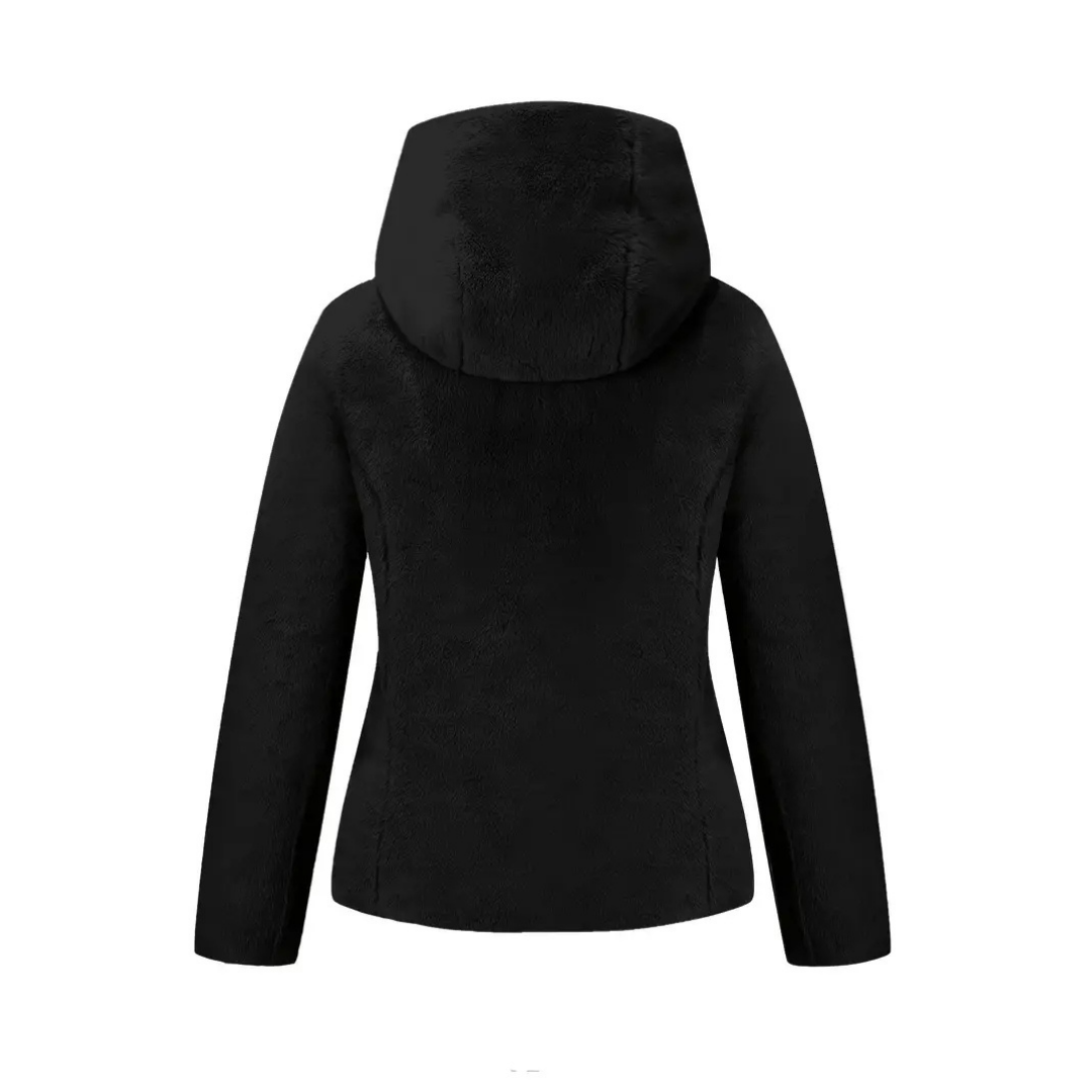 Chaqueta Reversible Con Capucha Para Mujer | Ideal Para Invierno