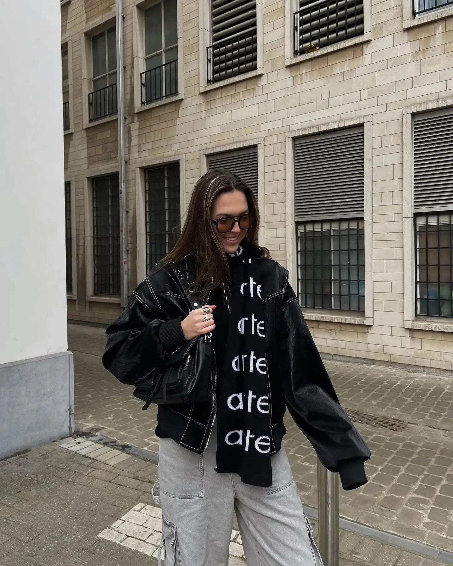 Chaqueta Oversize Con Corte Recto Para Mujer | Ideal Para Uso Urbano